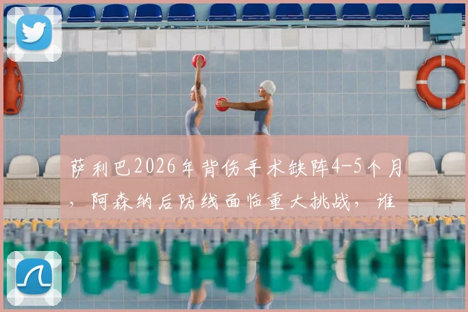 萨利巴2026年背伤手术缺阵4-5个月，阿森纳后防线面临重大挑战，谁将顶替其位置？